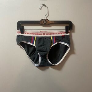 Andrew Christian Mens Briefs - Black